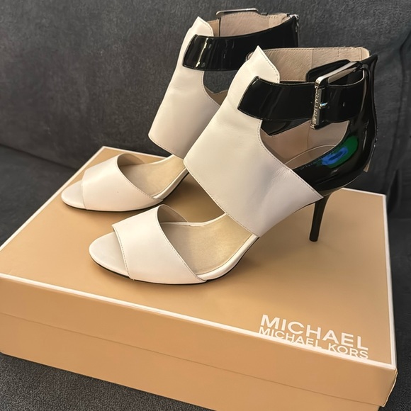 MICHAEL Michael Kors Shoes - Michael Kors Landon open toe heel